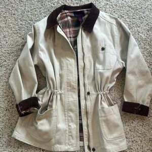 Denim&Co Oversized Barn Coat Jacket